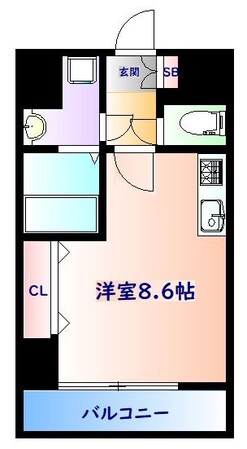 北四番丁駅 徒歩12分 2階の物件間取画像